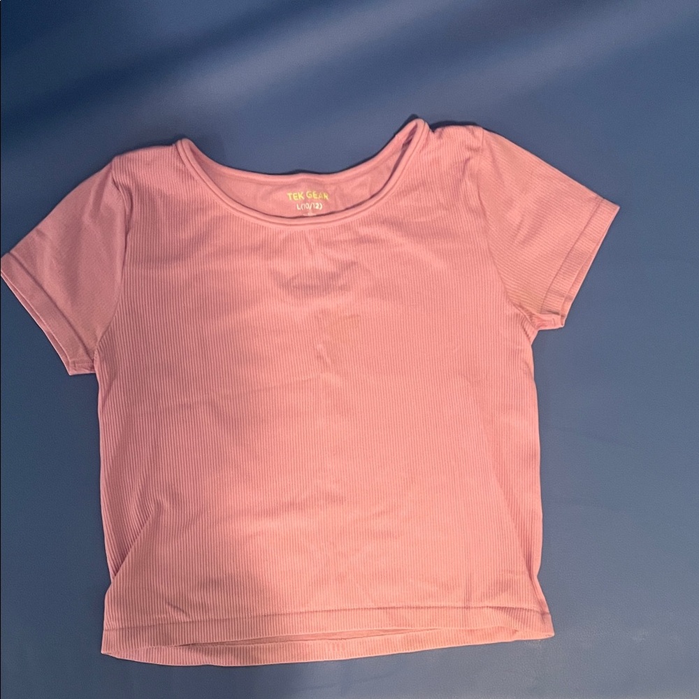 Tex Gear Light Pink Short Sleeve Tee